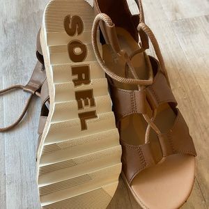 Sorel Women’s Cameron Flatform Lace Wedge Sandal *NEW*